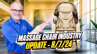 Massage Chair Industry Update  8724 [upl. by Siuqram572]