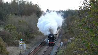 34046 on The Cotswold Explorer 151123 [upl. by Calhoun]