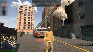 Working Ladder Truck  Flashing Lights September Update [upl. by Spence121]