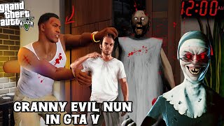 Gta V  Granny EVIL NUNS KIDNAPPED MAICAL AND TREVOR gtav KYA FRANKLIN BACHA PAAYEGA [upl. by Martineau]