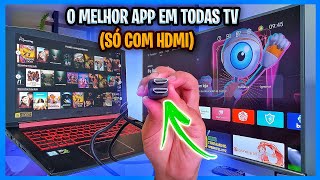 TODAS TV O MELHOR APLICATIVO DE 2024 pelo HDMI sem EMULADOR PC SMART ANDROID STICK FIRE TV BOX [upl. by Lundin]