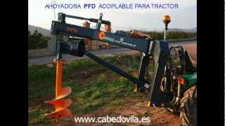 Ahoyadora para tractor [upl. by Yeclek559]