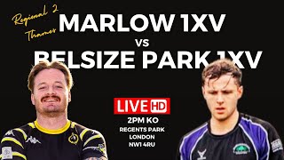 Marlow 1XV vs Belsize Park  Saturday 26th October 2024  KO 2pm [upl. by Llorrad]