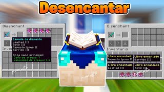 DESENCANTA TU EQUIPO  Disenchantment Edit Table 1182 Minecraft [upl. by Gorrono]