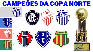 Campeões da Copa Norte de Futebol 1997  2002 [upl. by Aynotan]