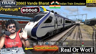 20665 SRv2 Tamil Nadu Vande Bharat Express Indian Train Game 🔴 LIVE Train Simulator Classic [upl. by Eanehs]