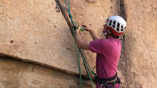 How to belay the leader with a GRIGRI  Belaying techniques [upl. by Dyane]