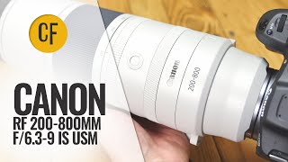 Canon RF 200800mm f639 IS USM lens review [upl. by Mayhs]