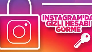 İNSTAGRAM GİZLİ HESAPLARA BAKMA [upl. by Analem76]