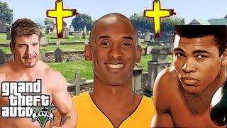 Professional Athletes Deaths Recreation in GTA 5 Kobe Bryant MAli E Guerrero [upl. by Allemap]