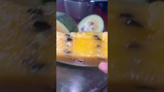 Yellow colour watermelon  🍉 taste same like red watermelon watermelon yellow tasty [upl. by Solohcin]