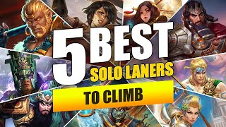 The top 5 Solos to WIN RANKED with builds  SMITE 114 [upl. by Asenej]