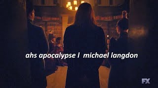 ahs apocalypse l michael langdon [upl. by Eyllib]