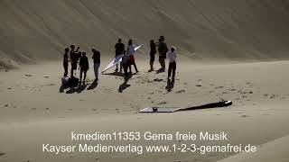 Durch die Dünen von Maspalomas Gran Canaria mit dem Musiktitel kmedien11353 vom Kayser Medienverlag [upl. by Munmro116]