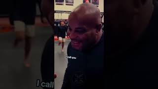 DC Confronts Khabib Over BBQ Invitation 🤣 IG akajav [upl. by Yorle443]