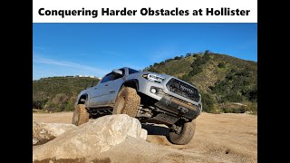 Harder Obstacles at Hollister SVRA  Tacoma amp 4Runner [upl. by Annavoig]