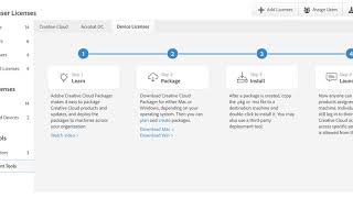 Tutorial on Managing Device Licenses on Adobe Admin Console [upl. by Kcyrred]