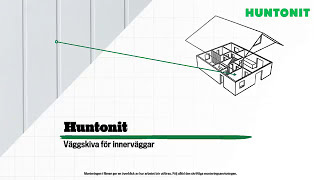 Montering Huntonit väggskivor [upl. by Canica]