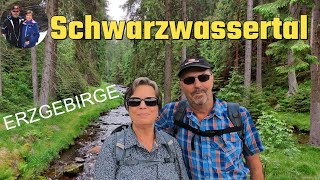 Erzgebirge 4  Schwarzwassertal von Kühnhaide bis Nonnenfelsen [upl. by Thurmann]