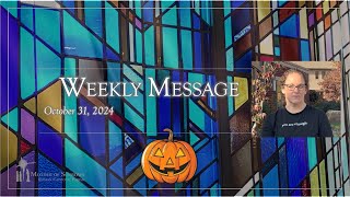 October 31 2024  Monsignor Michaels Weekly Message  Mother of Sorrows Murrysville PA [upl. by Arreyt629]