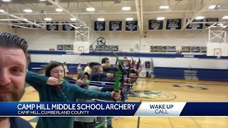 Camp Hill Middle and High School shares a Wake Up Call for WGAL News 8 Today [upl. by Hobard]