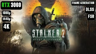 STALKER 2 Heart of Chornobyl RTX 3060 FPS TEST  STALKER 2 RTX 3060 amp i5 12400F Benchmark [upl. by Einehpets]