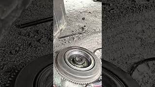 Auto flywheel removal and replacement signs of bad flywheel flywheel auto [upl. by Burnley104]