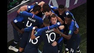 MONDIAL2018  La France bat la Belgique 10 en demifinale [upl. by Gnep]