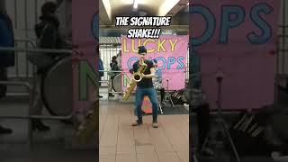 LEO P Signature Saxy Moves 1 Lucky Chops Throwback shorts saxophone LeoPSax [upl. by Lammaj986]