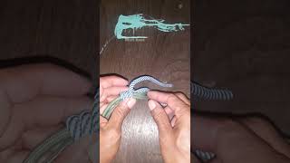 how to connect threaded rope knot video shorts [upl. by Hekker]