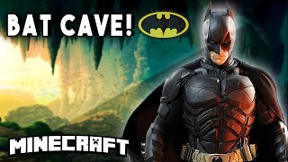 BATCAVE IN MINECRAFT Ultimate Redstone Base [upl. by Ttenna385]