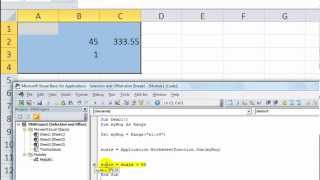 Excel VBA Tips n Tricks 4 Set up a Temporary Range for your Macro [upl. by Haerle]