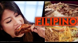 FILIPINO MODERN CUISINE w AJRafael  Fung Bros Food [upl. by Rosdniw235]