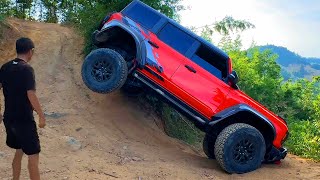 Ford Bronco Raptor 30L V6 vs Jetour Traveller 20T  Offroad 4x4 Battle [upl. by Eterg]