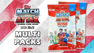 TOPPS Bundesliga Match Attax 202425  MULTIPACK [upl. by Particia395]