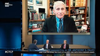 Il punto sulla pandemia in Italia e nel mondo con Anthony Fauci  Che Tempo Che Fa 16012022 [upl. by Rose]