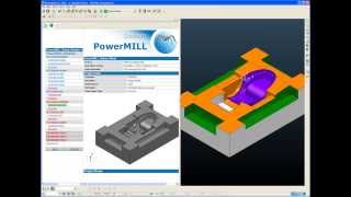 Setup Sheet Improvements  PowerMILL 2010 [upl. by Nerahs]