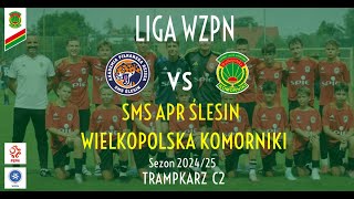 II połowa 12 kolejka Liga WZPN SMS APR Ślesin vs Wielkopolska Komorniki [upl. by Zeidman]