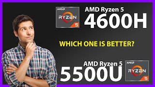 AMD Ryzen 5 4600H vs AMD Ryzen 5 5500U Technical Comparison [upl. by Thorncombe]