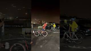 LONGEST FIXIE SKID EVER cycling bike fixie fixedgear [upl. by Rushing]