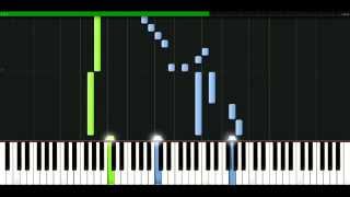 Janet Jackson  Again Piano Tutorial Synthesia  passkeypiano [upl. by Coad]