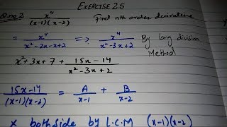 Nth Derivative Exercise 25Part2Calculus With Analytic Geometry by SM YUSUF [upl. by Aribold646]