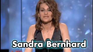 Sandra Bernhard Salutes Robert De Niro at AFI Life Achievement Award [upl. by Rego]