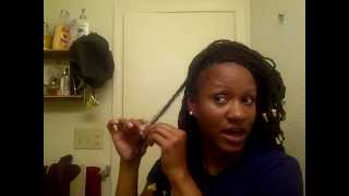 Long Kinky Twists  Make those twists last Semi Tutorial [upl. by Meikah275]