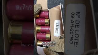 Aguila Minishell 12 Gauge 134 inch gun ammo 12 shotgun america shorts [upl. by Inavihs]