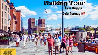 Walking tour along the Oslo Fjord From Aker Brygge to Bygdøy Oslo Norway🇳🇴❤️💙😍 visitnorway [upl. by Assyral]