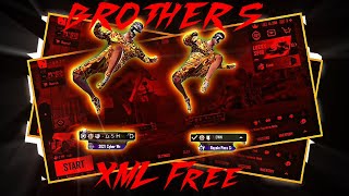 BROTHERS ☠️🔥  Pubg Lobby Edit🥀  Pumps Xml Link✨  Alight Motion XML Link✨MSMORTAL [upl. by Mloc771]