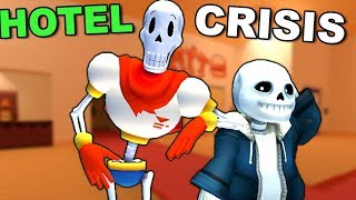 Papyrus amp Sans The Hotel Crisis [upl. by Ecaroh175]