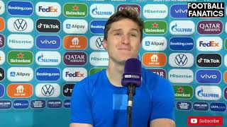 Italy vs Austria 21  Federico Chiesa Post match Interview🔥 [upl. by Oiramel]