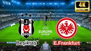 Beşiktaş  Eintracht Frankfurt  UEFA Avrupa Ligi 2 hafta [upl. by Ymia]